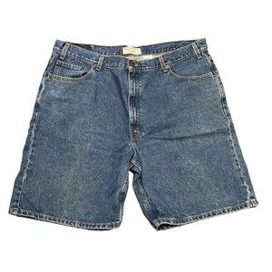 Levi Strauss Signature Men’s Size 44 Relaxed Fit Denim Jean Shorts 100% Cotton